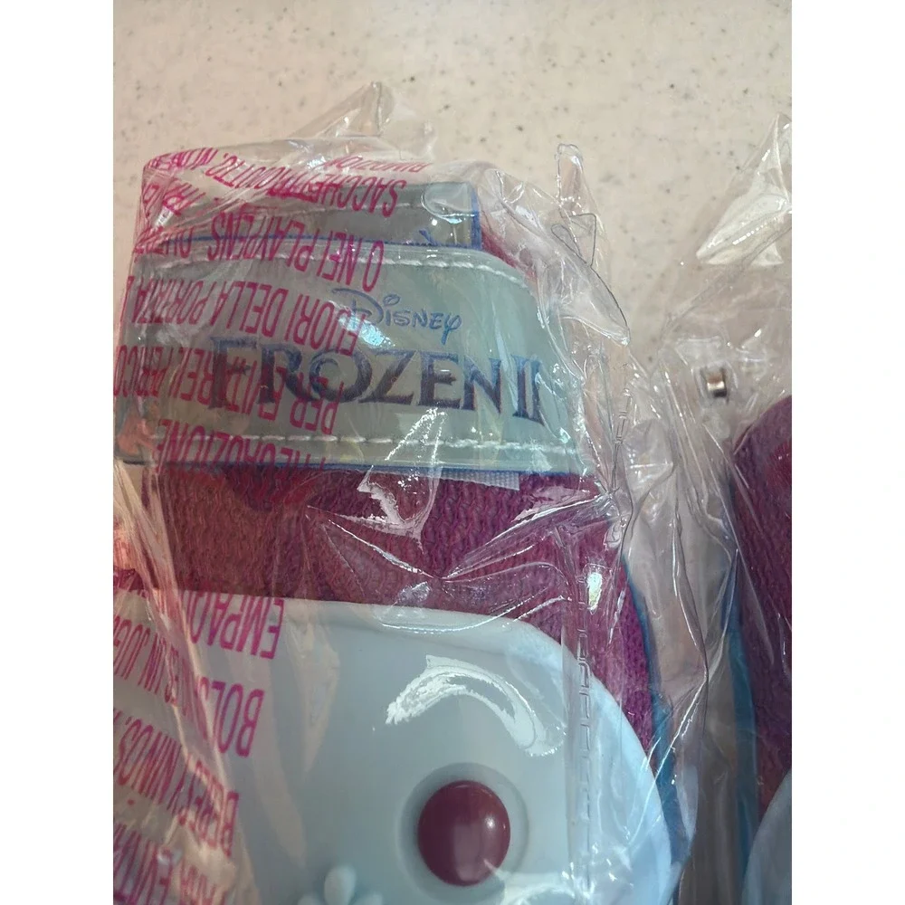 Disney Frozen 2 Kids Bike Skating Knee Elbow Pads Purple Blue Snowflake 71822